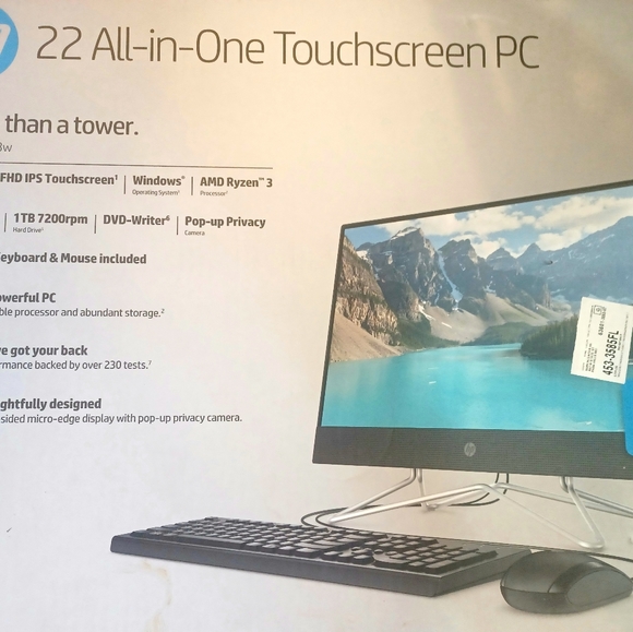 HP ALL IN ONE TOUCHSCREEN COMPUTER - Picture 1 of 5